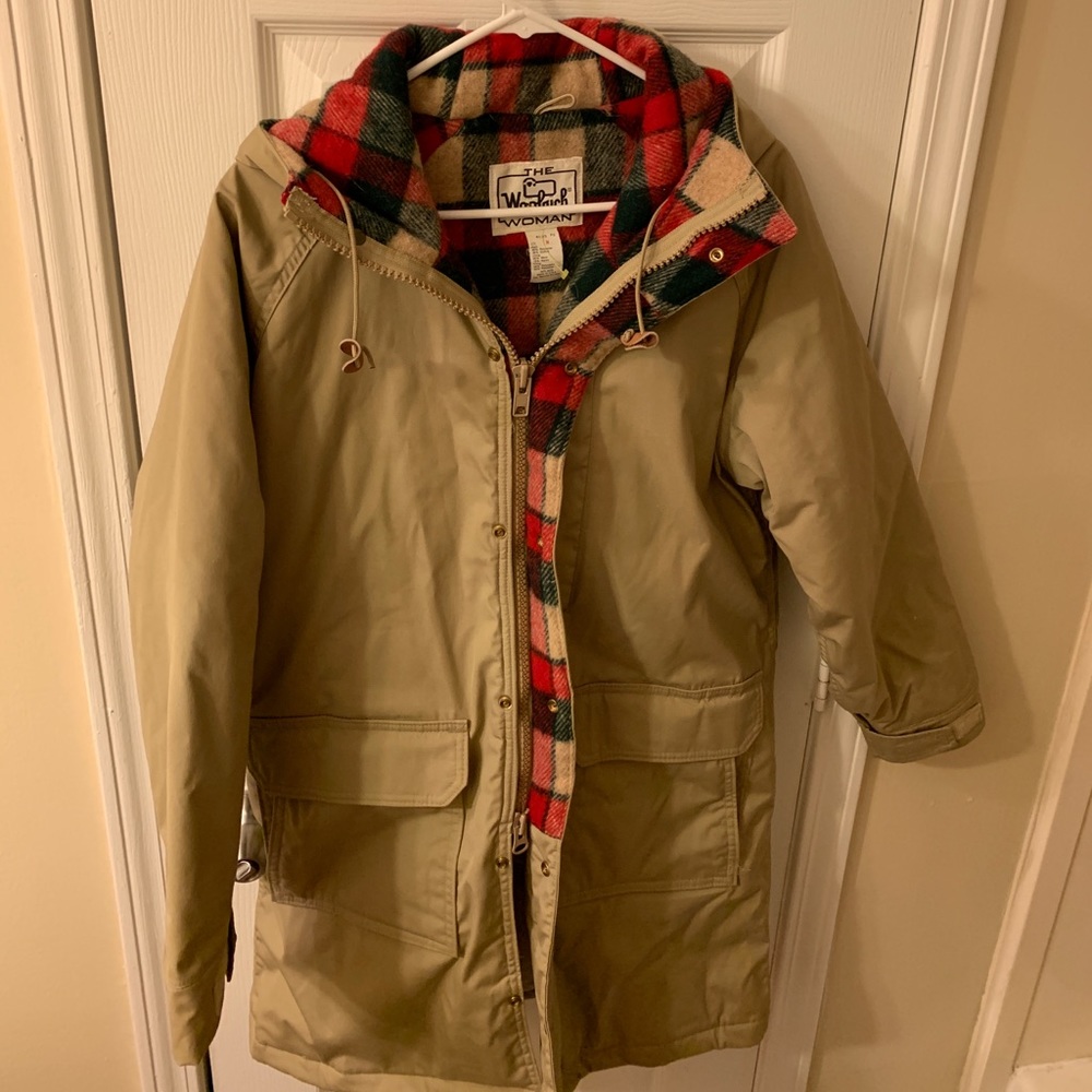 Vintage Woolrich woman longline arctic Parka
